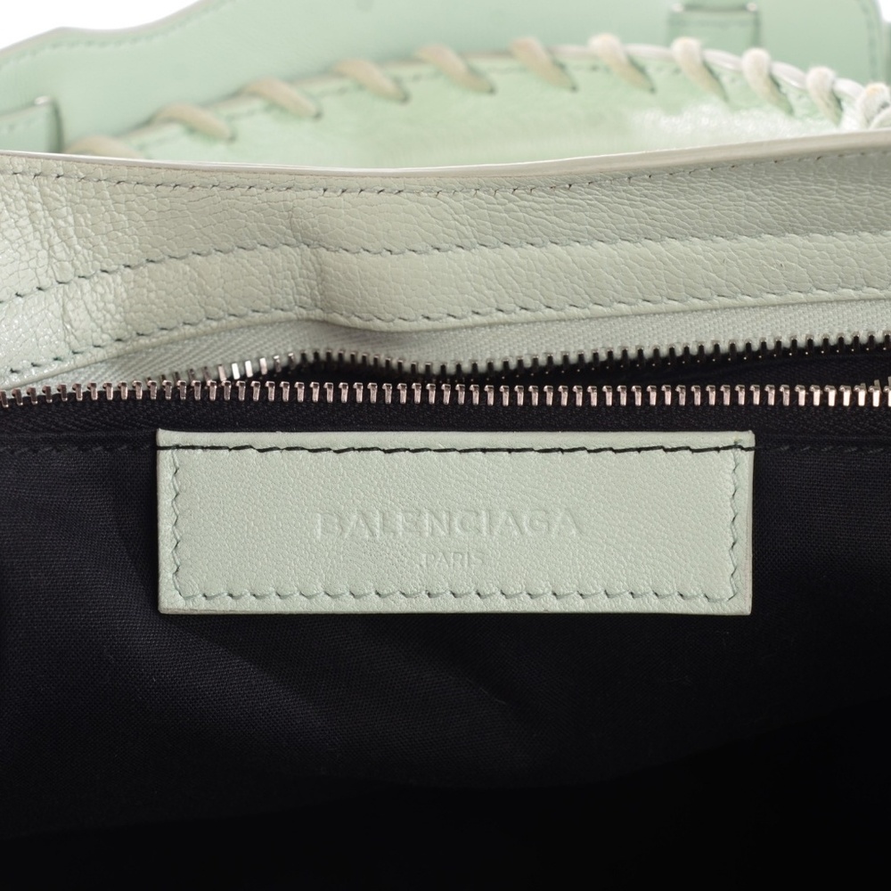 SOLD! BALENCIAGA Metallic Edge City Vert Anis - Picture 3 of 7